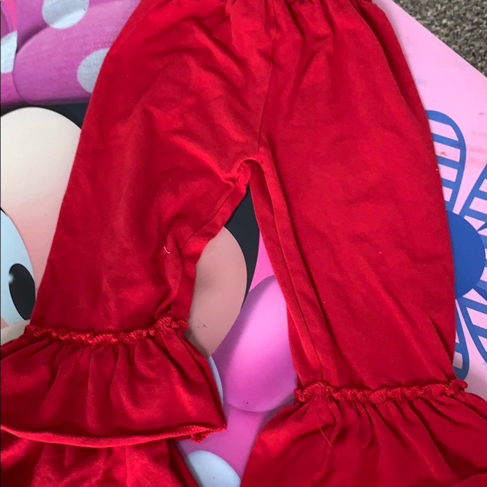 Ruffled pants